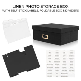ZICOTO room-ready storage for photos adds a stylish touch to your space.