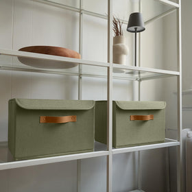 ZICOTO large boxes fit shelves, closets, and dressers for versatile storage.