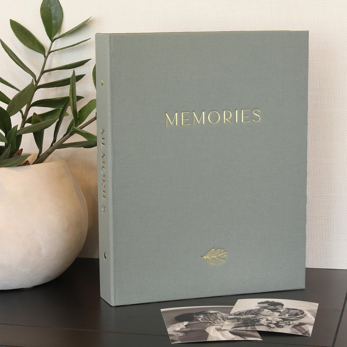 ZICOTO slip-in pockets with 4x6 photos for easy, organized storytelling.