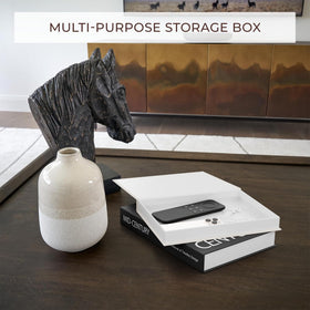 ZICOTO two different sizes create realistic book vibes and depth in displays.