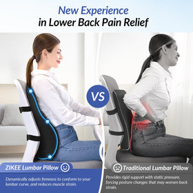 ZIKEE dimensions 18 by 15 by 2.8 to 4.5 inches for versatile seating