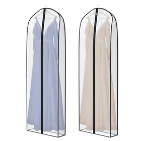 Zilink breathable dress bag fabric closeup showing airy weave for gown storage