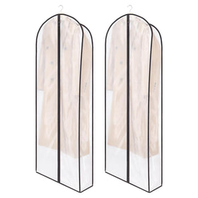 Zilink breathable fur coat bag 60in keeps long garments protected and fresh.