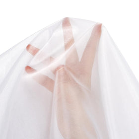 Zilink organza fabric closeup showing breathable, soft protection.