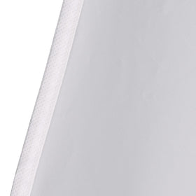 Zilink shoulder covers with durable seams provide lasting closet protection.