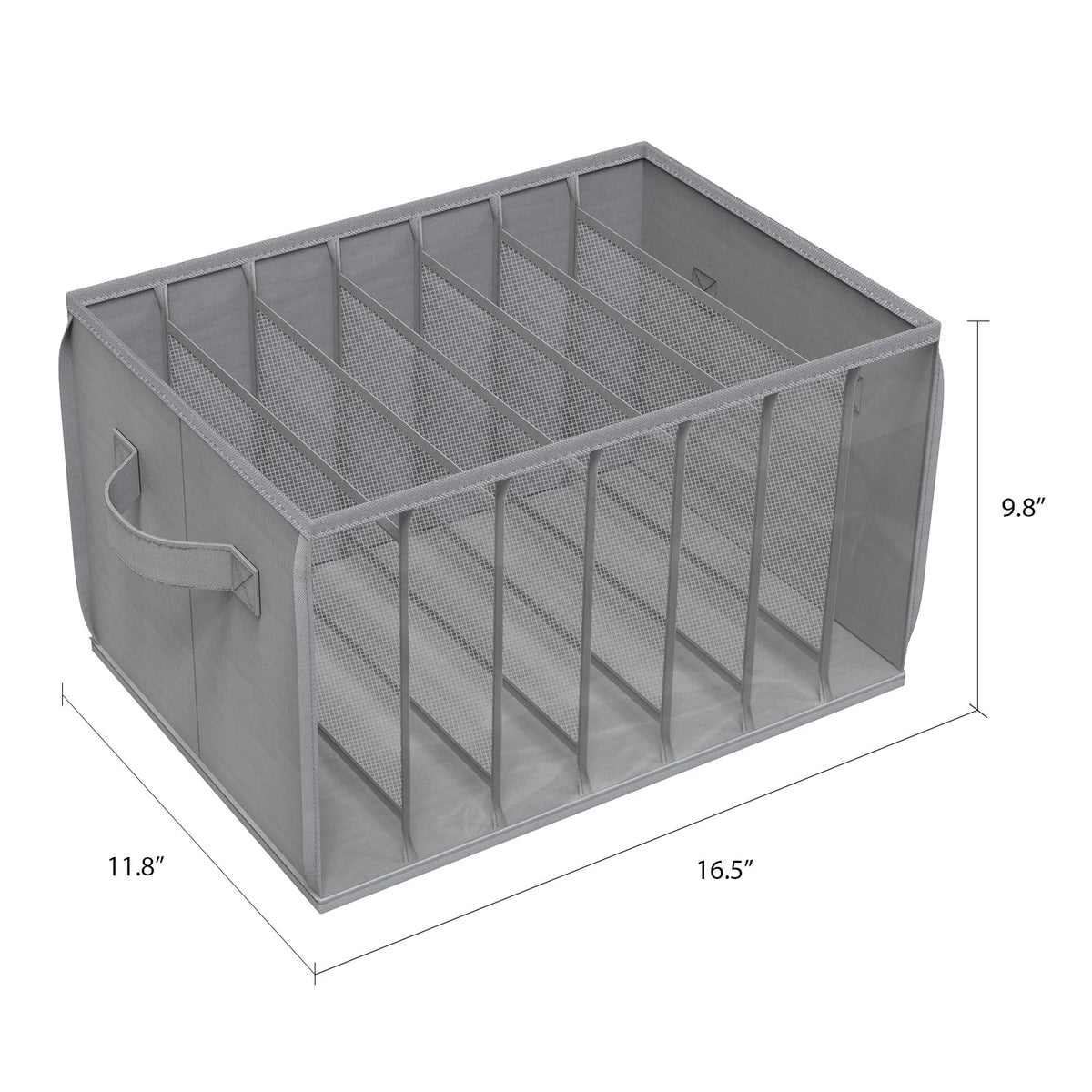 Zilink sweater and tshirt organizer demonstrates large capacity and easy access