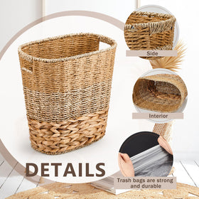 Ziliny 50-bag roll included ensures ready-to-use waste management.