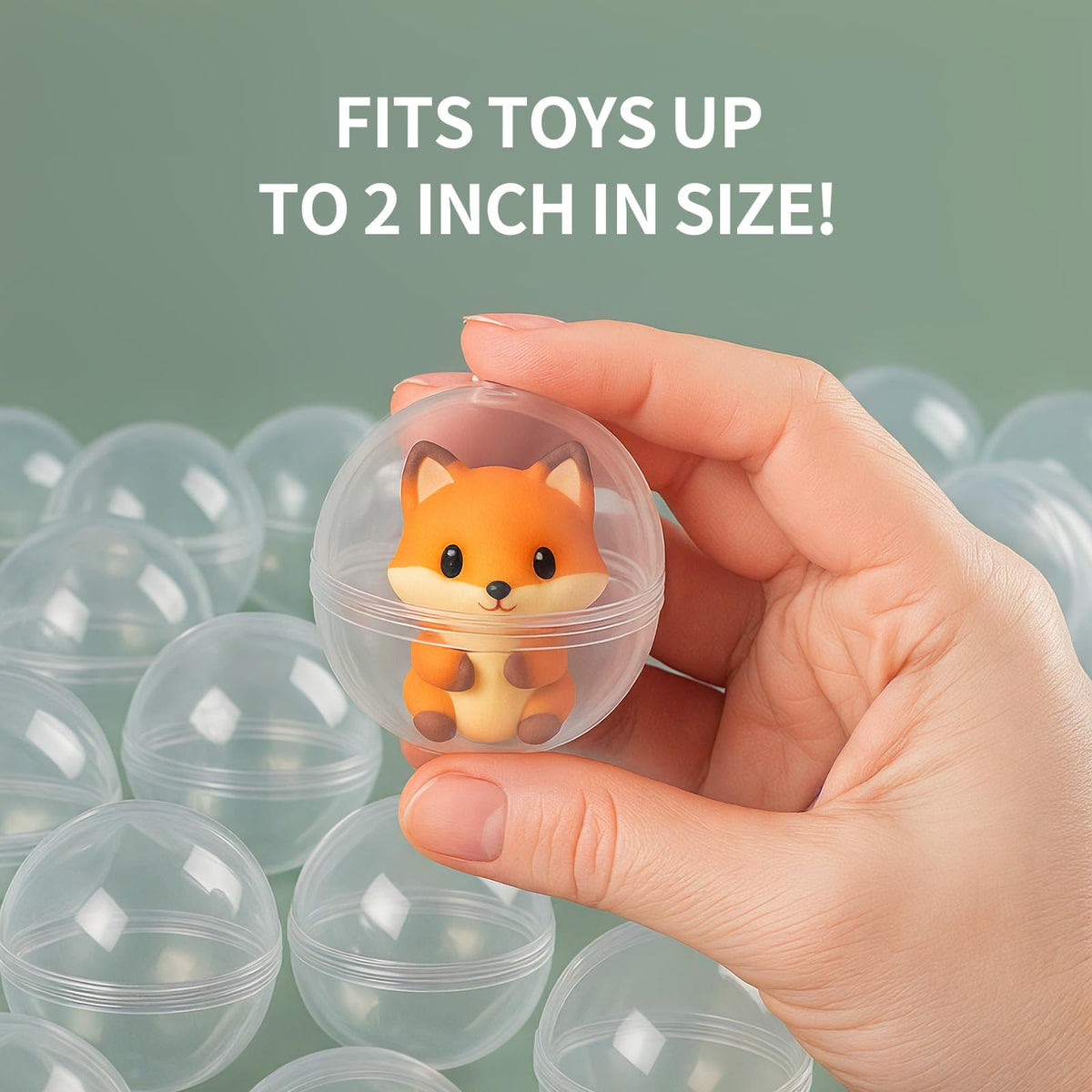 Zilphoba fillable gachapon capsule ideal for DIY prize ideas.