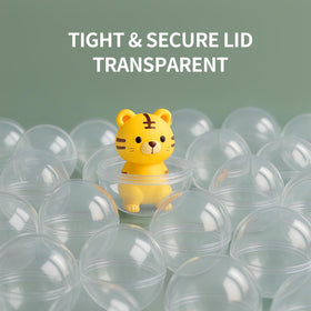 Zilphoba spacious interior capsule holds small toys or treats.