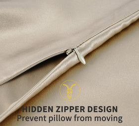 Cozy night scene with a silk pillowcase by ZIMASILK.
