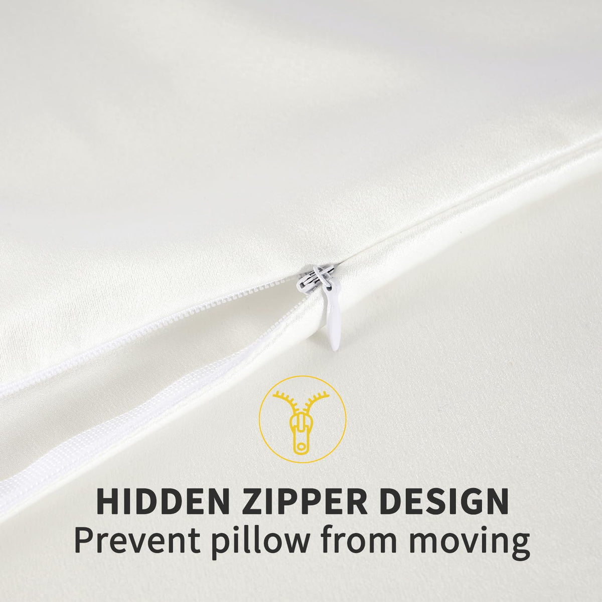 ZIMASILK double-sided silk surface for smooth skin contact