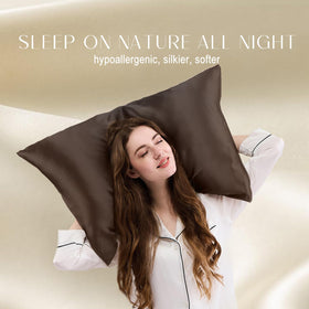 Hidden zipper design on ZIMASILK pillowcase for a clean, secure fit.