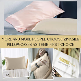 ZIMASILK machine wash directions for simple care and durability
