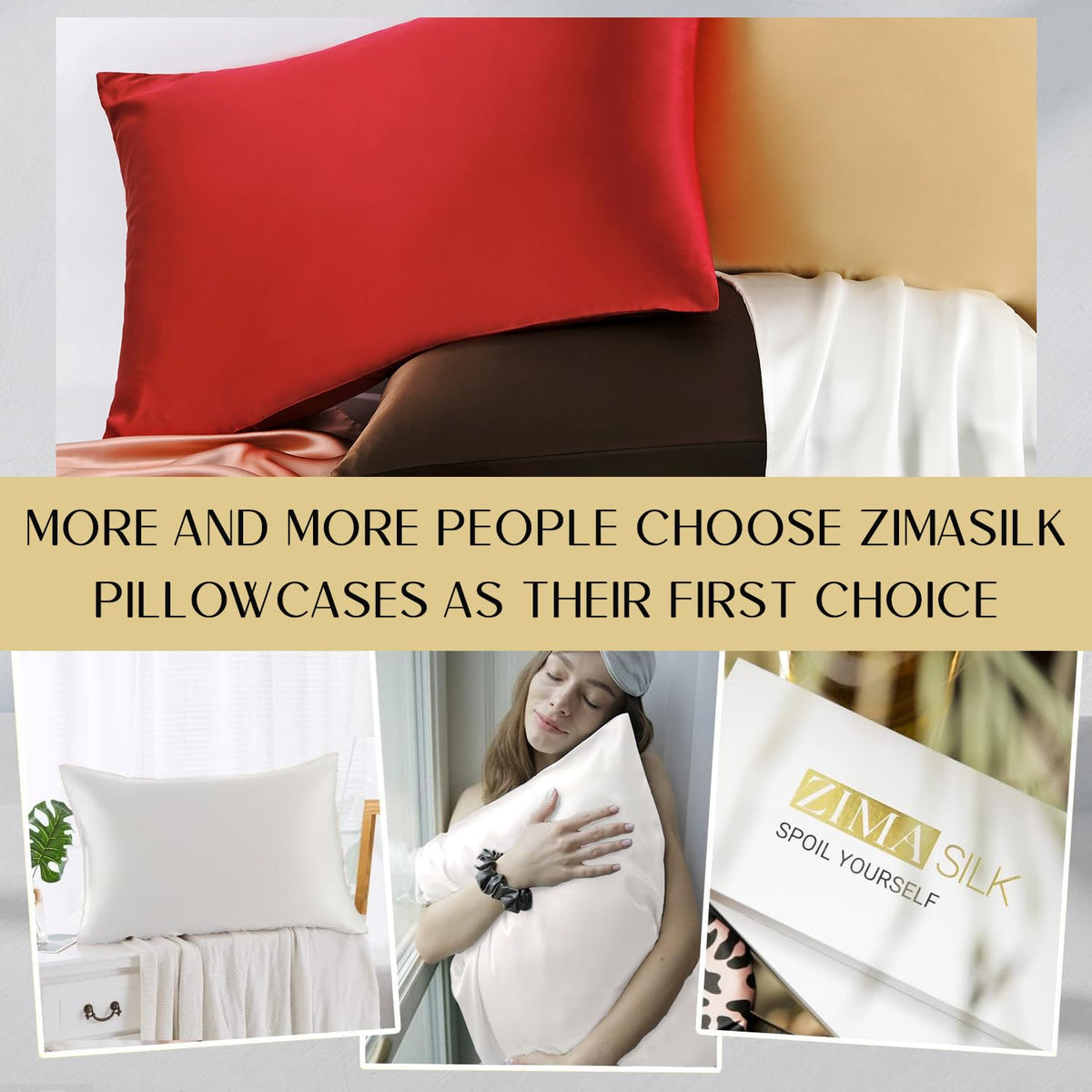 ZIMASILK machine-washable pillowcase stays soft after cold wash.