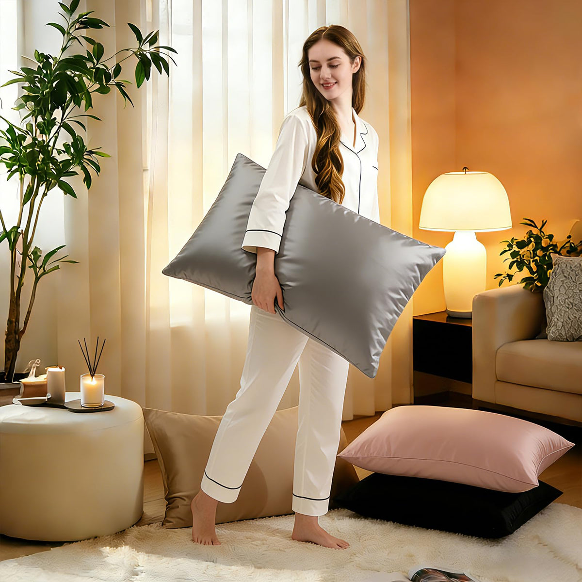 ZIMASILK OEKO-TEX certified pillowcase for safe sleep