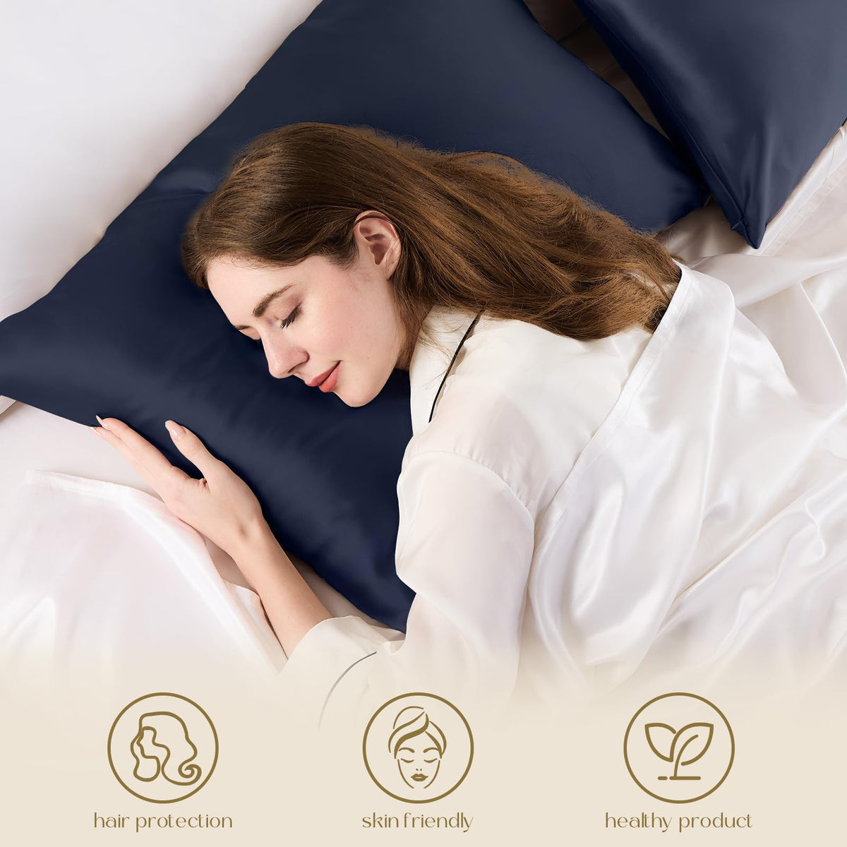 ZIMASILK pillowcase 600 thread count delivers premium durability.