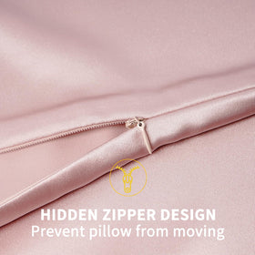 ZIMASILK pillowcase color varieties show pale pink and other hues for coordinated bedding
