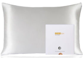 ZIMASILK pillowcase with double-sided silk for smoother hair and skin