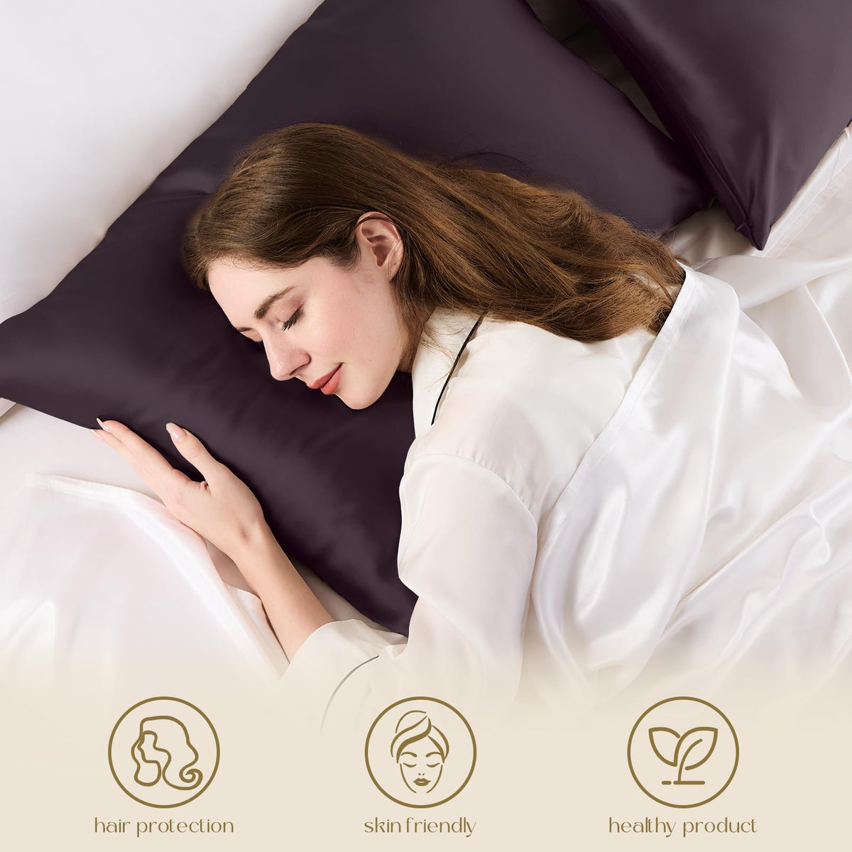 ZIMASILK double-sided silk offers equal softness on both faces for versatile comfort