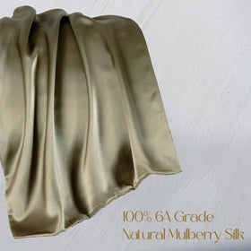 ZIMASILK pillowcase shows double-sided silk surface for versatile comfort.