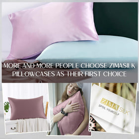Grade 6A Mulberry silk from ZIMASILK highlights natural sheen and durability