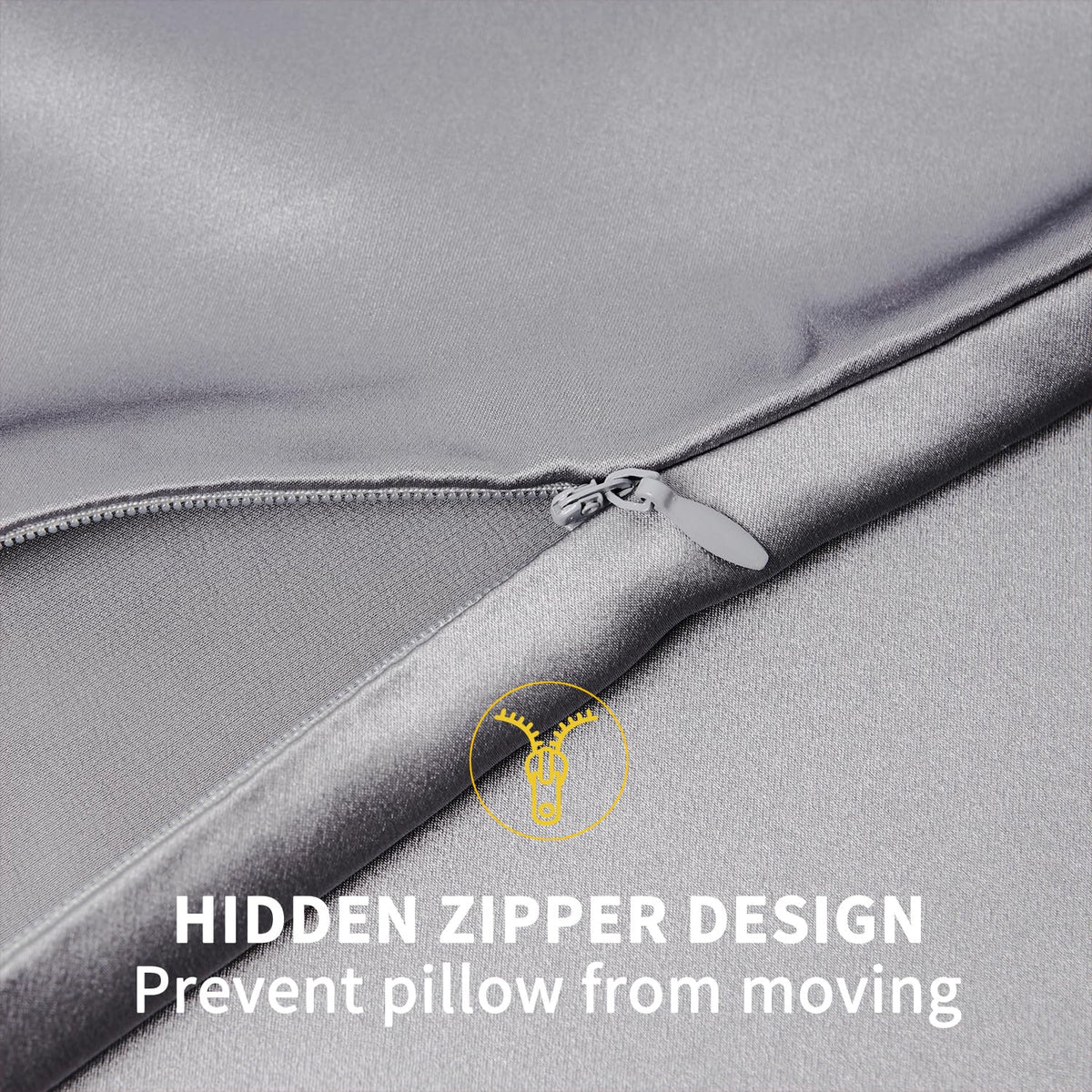 ZIMASILK pillowcase available in many color options.