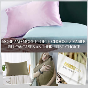 ZIMASILK pillowcase gift-ready packaging signals premium quality