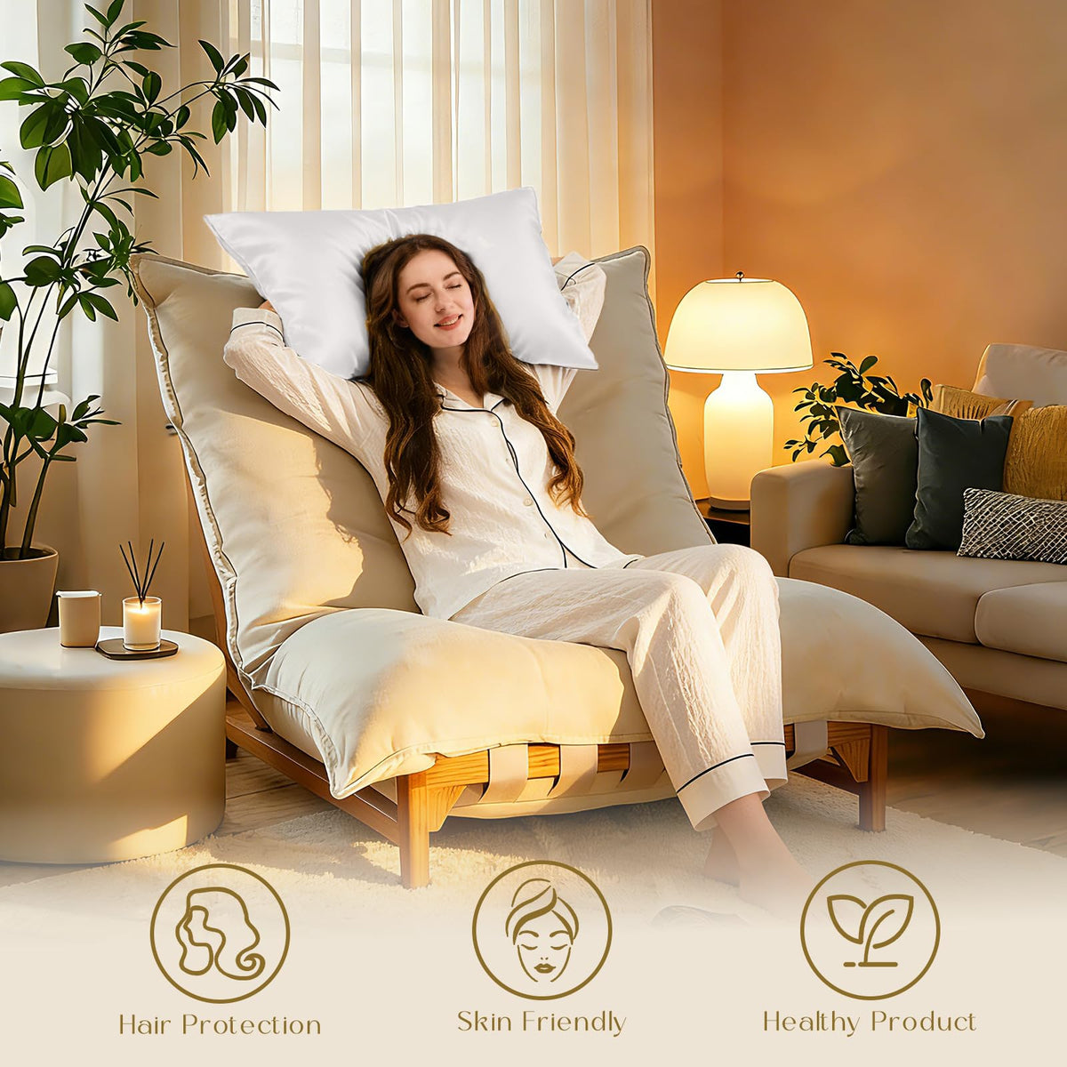 ZIMASILK queen size 20x30 pillowcase fits standard pillows smoothly.