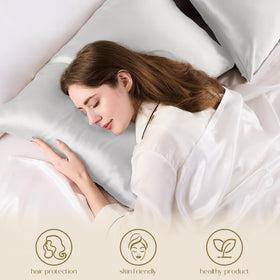 ZIMASILK queen 20x30 pillowcase fits standard pillows