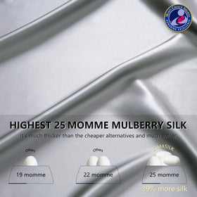 ZIMASILK hidden YKK zipper detail for secure pillow insertion