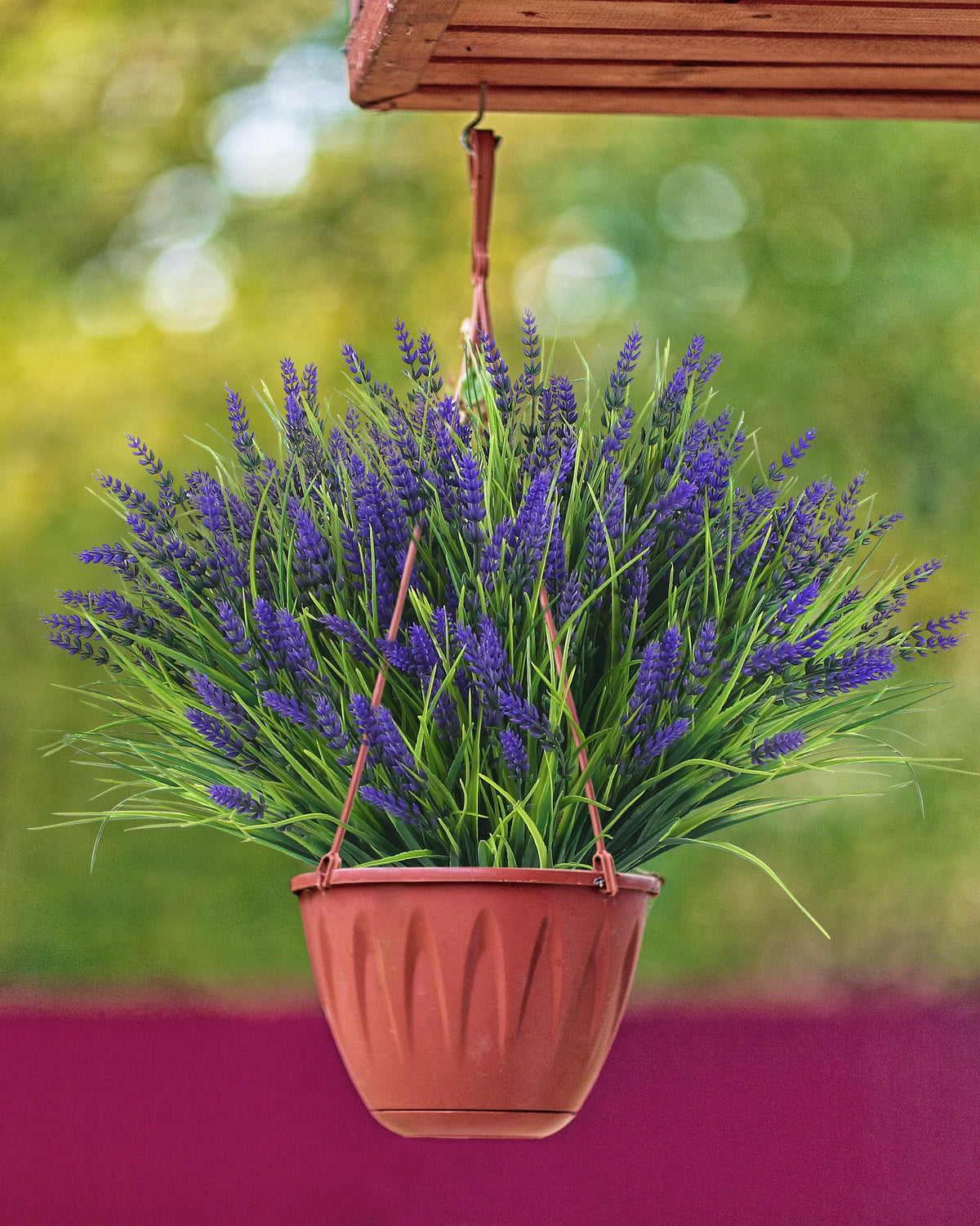 ZINHO weatherproof lavender border suits patios and walkways.