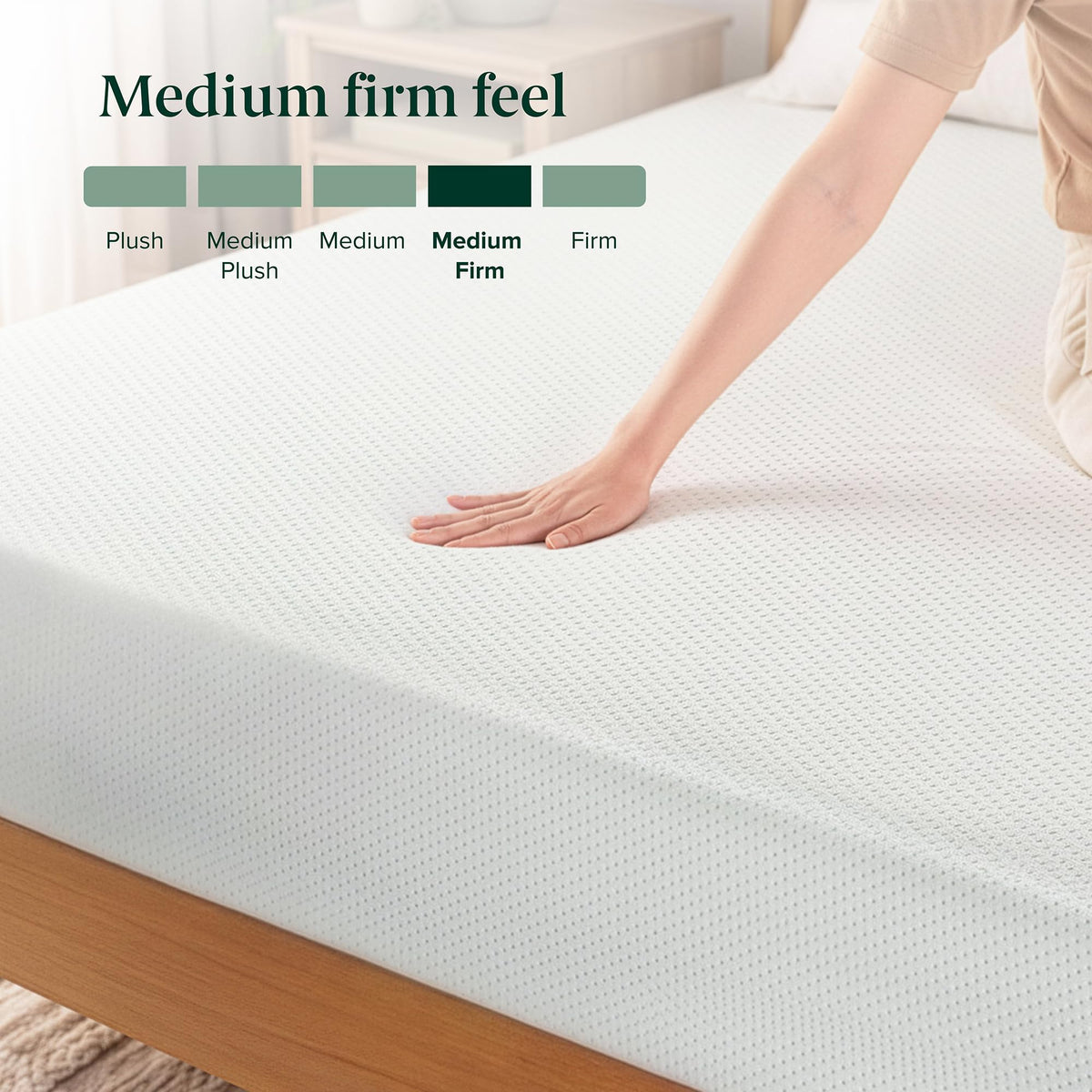 Compact box shipment of Zinus mattress supports eco-friendly delivery