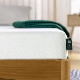 Zinus mattress in bunk or trundle setup for space saving.