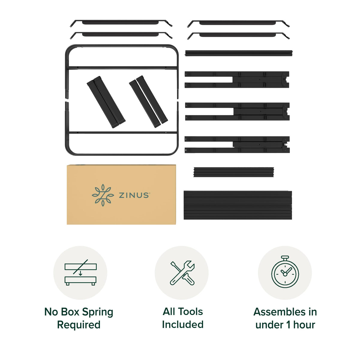 Zinus Rumi 5-year warranty adds peace of mind
