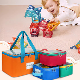 ZIOZERTT multipurpose toy storage bag for tiles and bricks.