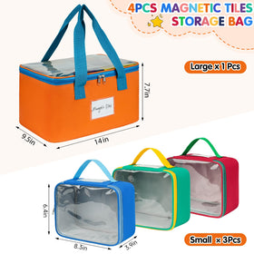 ZIOZERTT tote with sturdy handles for easy travel.