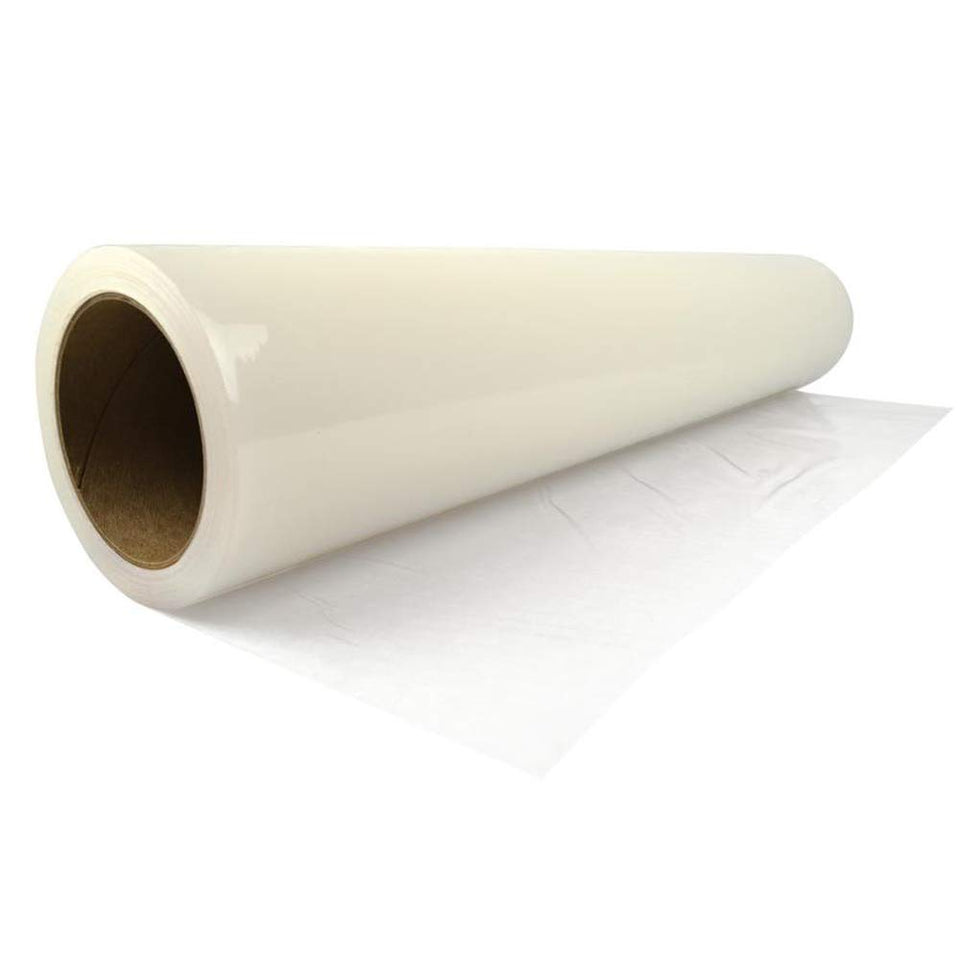 ZIP-UP carpet protection film adhesive-side-out for quick application