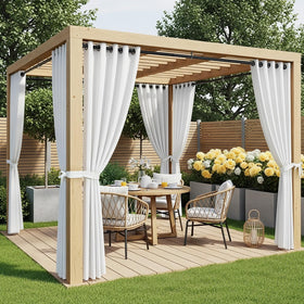 ZipGlo rod suitable for both indoor and outdoor curtains.