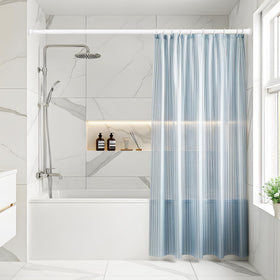 ZipGlo supports lightweight curtains ready for hanging.