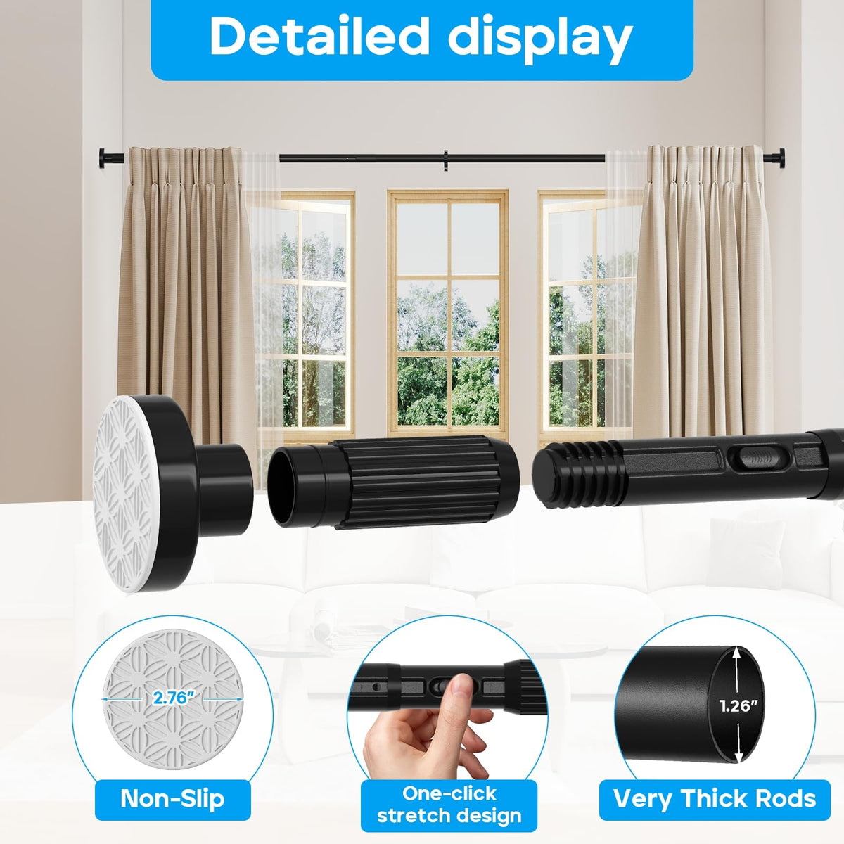 ZipGlo two-piece extension set fits large openings
