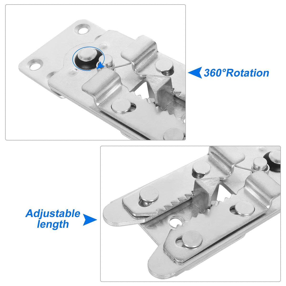 ZIQI interlocking sofa connectors enable easy position adjustments.
