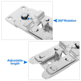 ZIQI interlocking sofa connectors enable easy position adjustments.