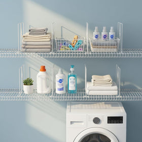 Ziroland metal construction feels sturdy for long-term closet organization.