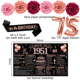 Zirtorei foil 75 balloon as a bold focal point for photos.