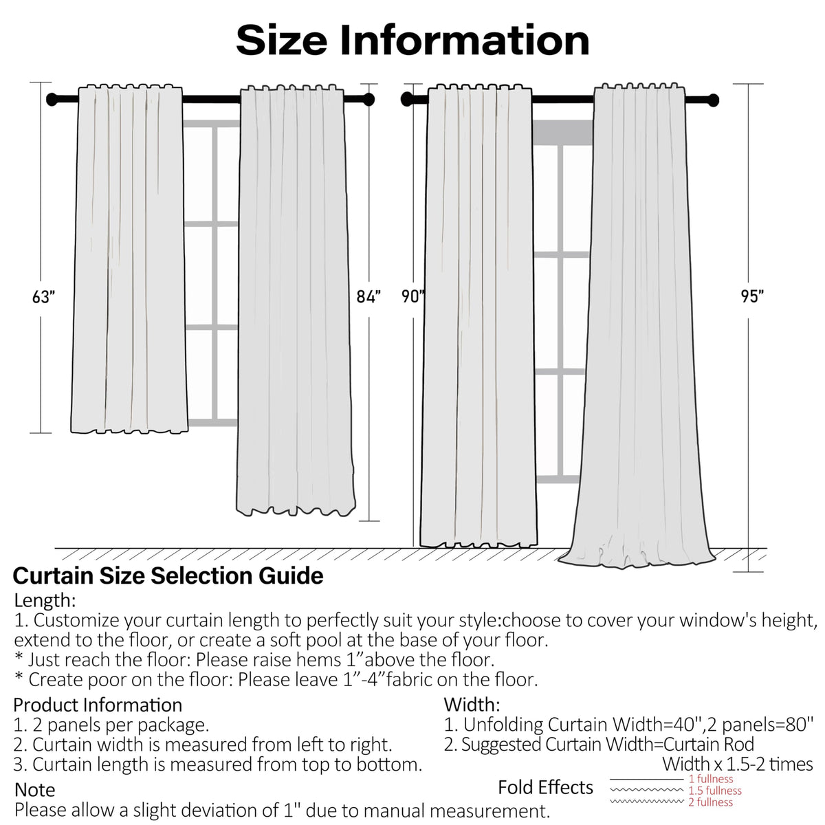ZJDECOR pair of two panels simplifies window decorating.