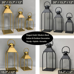 ZLFart porch patio lantern enhances outdoor dining and ambient evenings