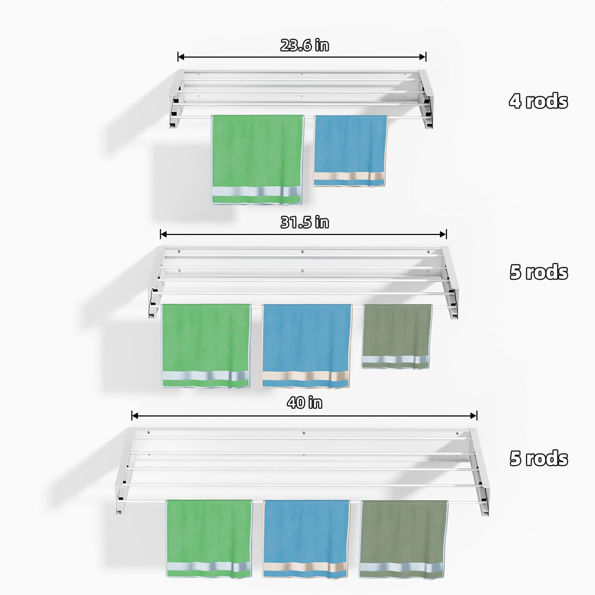 ZMBESUP easy installation shown with ready to use collapsed rack