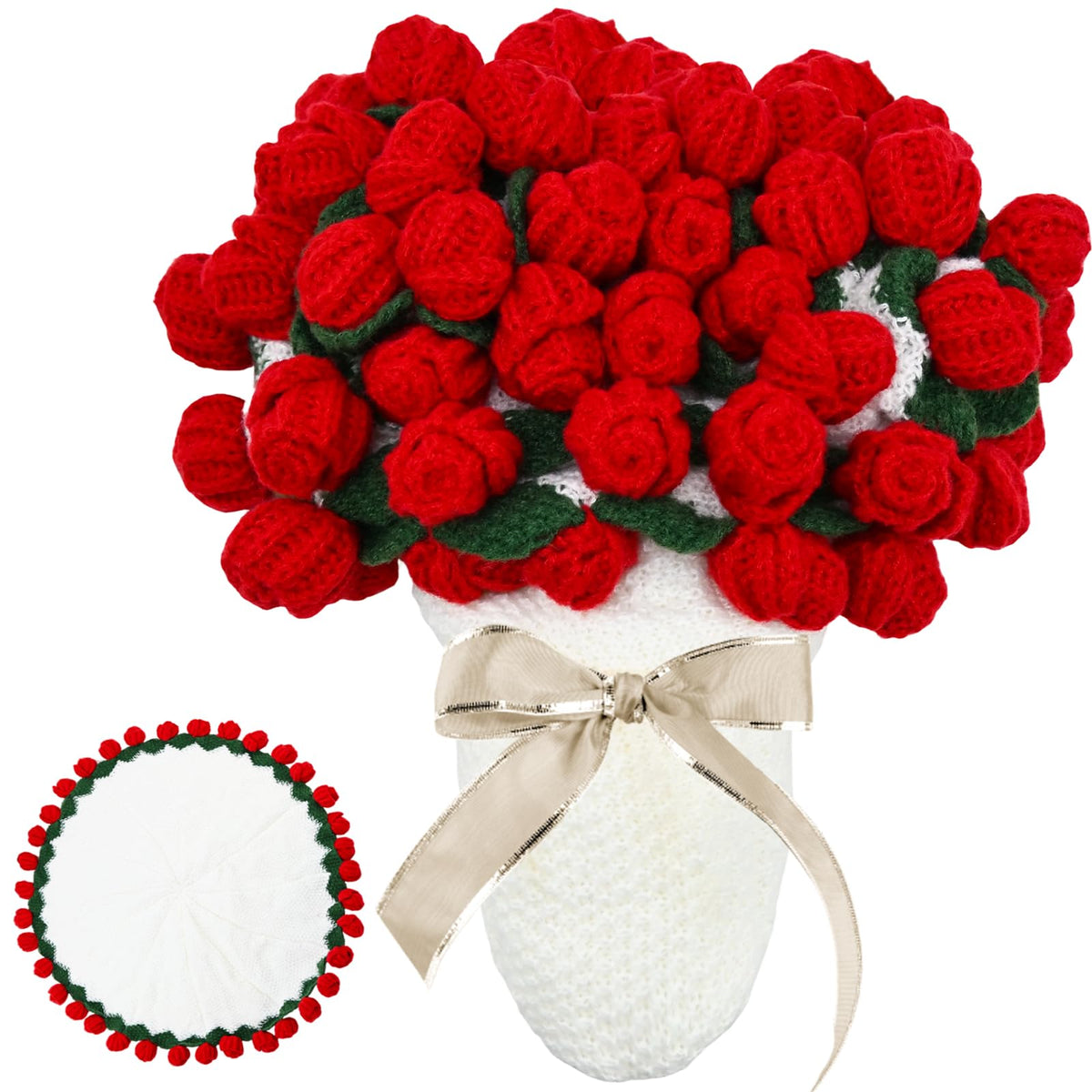 ZMJY Bouquet Blanket 3D rose design adds romantic decor to any room.