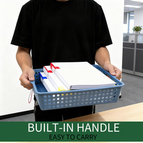 Zmpkhba cosmetics-toiletries basket ideal for bathroom storage.
