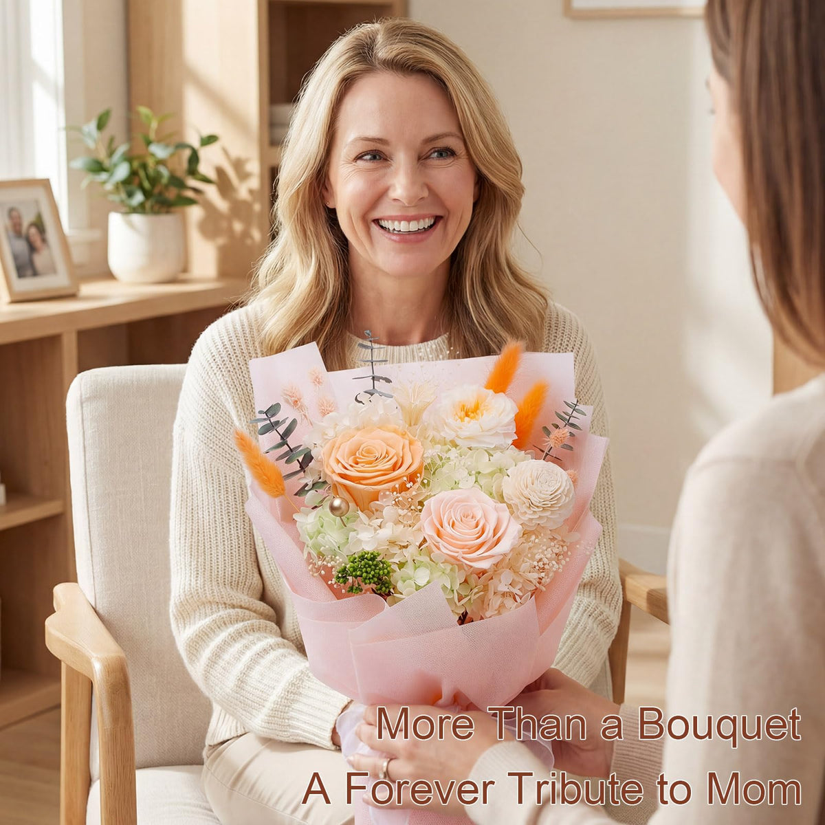 ZMRU 14x8 masterful bouquet ready for display